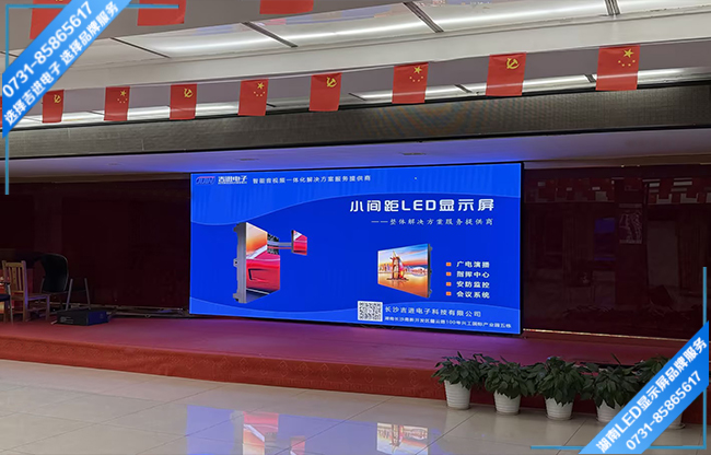 益陽資陽區(qū)長(zhǎng)春工業(yè)園某企業(yè)報(bào)告廳LED顯示屏.jpg